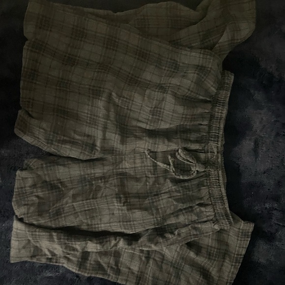 black grey plad pj pants - Picture 3 of 3